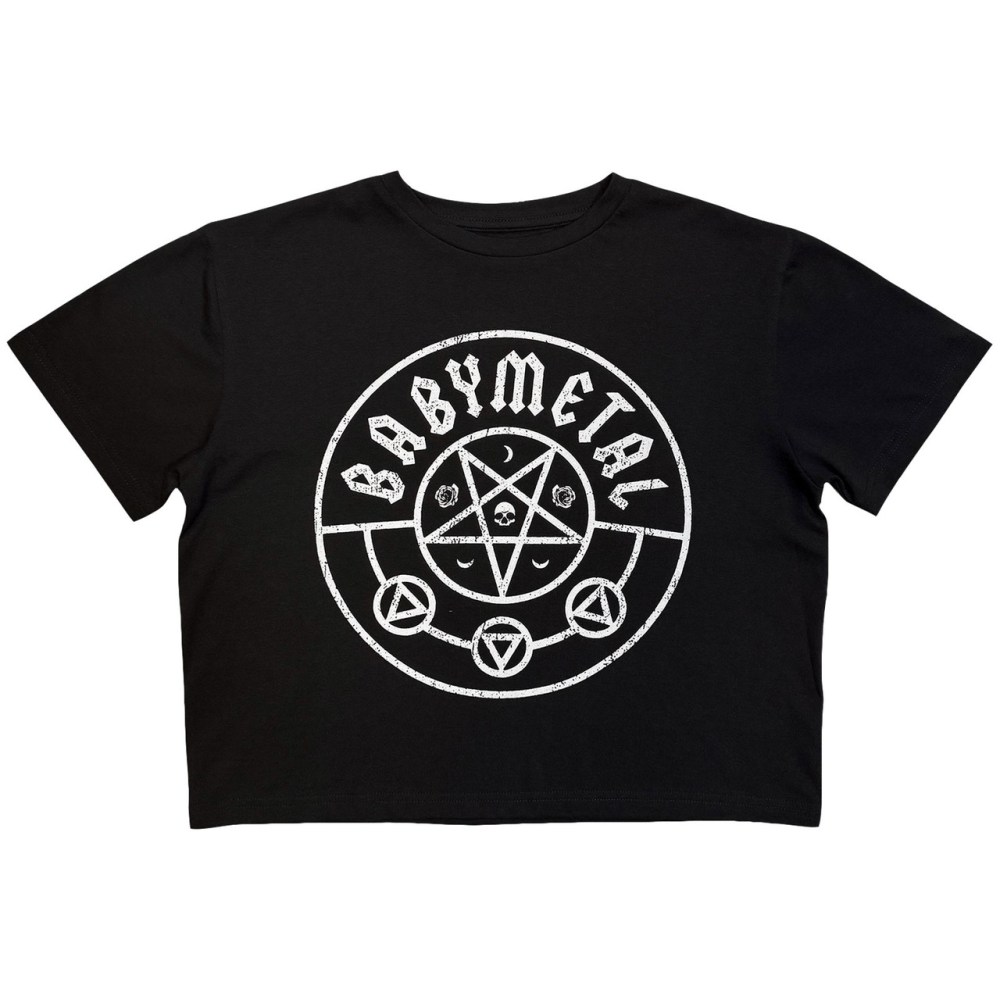 Babymetal - Pentagram Crop top - Black